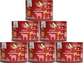 Syta Micha CHEF Veal Karma z cielęciną dla psa 6x200g PAKIET