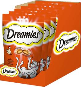 Dreamies Przysmak z pysznym kurczakiem dla kota 6x60g OPAKOWANIE ZBIORCZE