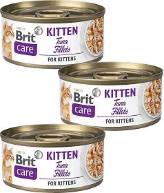 Brit Care Cat Kitten Tuna Fillets Karma z tuńczykiem dla kociąt 12x70g PAKIET