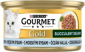 Gourmet Gold Succulent Delights Karma z z rybami oceanicznymi w sosie dla kota 85g