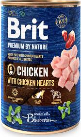 Brit Premium by Nature Chicken with Chicken Hearts Karma z kurczakiem dla psa 400g