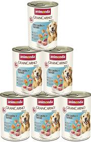 Animonda GranCarno Adult Karma z łososiem i szpinakiem dla psa 6x400g PAKIET