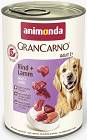 Animonda GranCarno Adult Karma z wołowiną i jagnięciną dla psa 400g