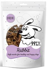 Paka Zwierzaka Przysmak PEPE Mini Chunkies Rabbit z królikiem dla psa op. 70g