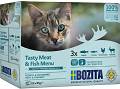 Bozita Meat&Fish Menu Mix smaków w sosie Karma dla kota 12x85g