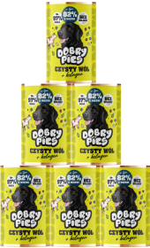 Dobry Pies Adult Mono Karma z wołowiną dla psa 6x400g (5+1 GRATIS)