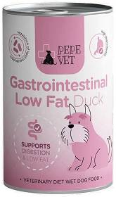 Paka Zwierzaka PEPE Vet Gastrointestinal Low Fat Duck Karma z kaczką dla psa 400g