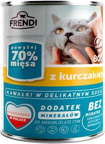Frendi Karma z kurczakiem w sosie dla kota 800g