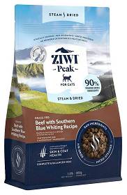 Ziwi Peak Beef with Southern Blue Whiting Recipe Karma z wołowiną dla kota 800g