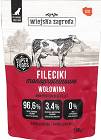 Wiejska Zagroda Karma Fileciki Monoproteinowe z wołowiną dla psa 280g SASZETKA