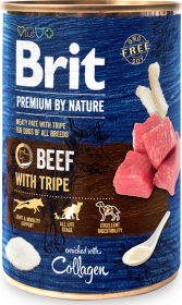 Brit Premium by Nature Beef with Tripe Karma z wołowiną dla psa 400g