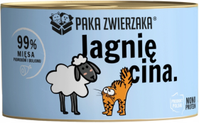 Paka Zwierzaka Mono Protein Karma z jagnieciną dla kota 200g