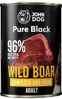 John Dog Pies Adult Pure Black Wild Boar Karma z dziczyzną 400g