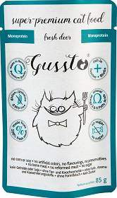 Gussto Fresh Deer Karma z koniną dla kota 85g