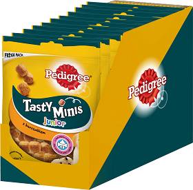 Pedigree Przysmak Tasty Minis JUNIOR z kurczakiem dla szczeniaka 6x125g PAKIET