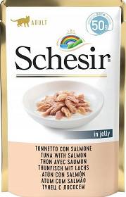 Schesir Tuna&Salmon Karma z tuńczykiem i łososiem dla kota 50g