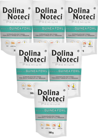 Dolina Noteci Premium Adult Karma z perliczką i jabłkiem dla psa saszetka 10x500g