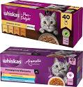 Whiskas Drobiowe Frykasy i Aromatyczna Mieszanka Karma w galaretce i sosie dla kota 80x85g