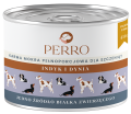 Perro Gourmet Junior Adult Karma z indykiem i dynią dla psa 410g