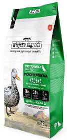 Wiejska Zagroda Monoprotein Medium Adult Karma z kaczką dla psa 12kg