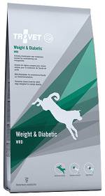 Trovet Weight&Diabetic WRD Karma dla psa 2x12.5kg TANI ZESTAW