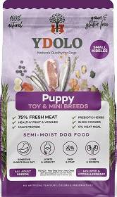 YDOLO Puppy Półwilgotna Karma z wieprzowiną i rybą dla szczeniaka 700g
