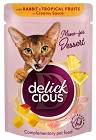 Delickcious Rabbit&Fruits in Creamy Sauce Karma z królikiem i owocami 80g