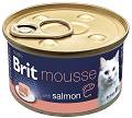 Brit Premium Cat Mousse Salmon Karma z łososiem 85g