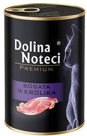 Dolina Noteci Premium Karma z królikiem dla kota 400g 