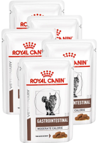Royal Canin VET CAT Gastro Intestinal Moderate Calorie Karma dla kota 12x85g PAKIET