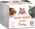 Brit Care Cat Velvet Mousse Calming Turkey Karma z indykiem 2x80g