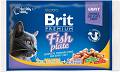 Brit Premium Cat Fish Plate Karma z rybą dla kota 4x100g