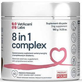 VetAcani Labs 8in1 Complex Suplement diety dla psów 180g