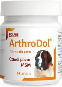 Dolfos ArthroDol dla psa Suplement diety 30 tab.