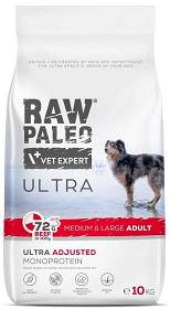 VetExpert Raw Paleo Ultra Medium Large Adult Beef Karma z wołowiną dla psa 10kg