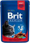 Brit Premium Cat with Beef Stew&Peas Karma z wołowiną i groszkiem dla kota 100g