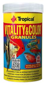 Tropical Vitality&Color Granulat Pokarm dla ryb 250ml WYPRZEDAŻ