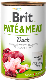 Brit Pate&Meat Duck Karma z kaczką dla psa 800g