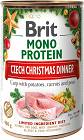 Brit Christmas Mono Protein Carp Karma z karpiem dla psa 400g