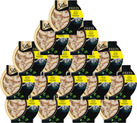 Sheba Filets Karma z szarpanym kurczakiem w sosie dla kota 16x60g PAKIET