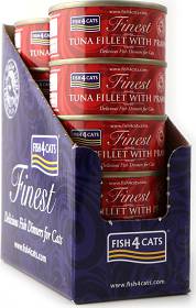 Fish4Cats Karma z tuńczykiem i krewetkami dla kota 6x70g PAKIET