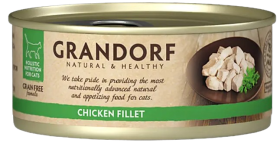 Grandorf Adult Chicken Fillet Karma z kurczakiem w sosie dla kota 70g