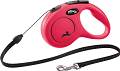 Flexi Smycz dla psa New Classic CORD rozm. S kolor czerwony