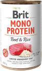 Brit Mono Protein Beef&Rice Karma z wołowiną i ryżem dla psa 400g