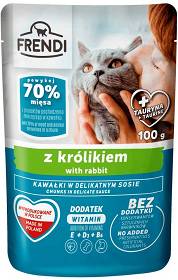 Frendi Karma z królikiem w sosie dla kota 100g
