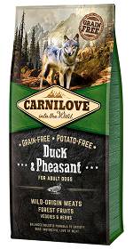 Carnilove Duck&Pheasant Karma z kaczką i bażantem dla psa 2x12kg TANI ZESTAW