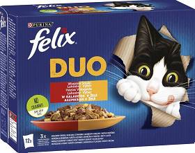 Felix Fantastic Wiejskie smaki DUO Karma w galaretce dla kota 12x85g