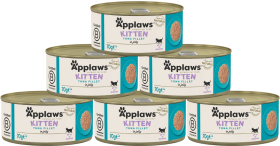 Applaws Natural Cat Food KITTEN Karma z tuńczykiem dla kociąt 12x70g PAKIET