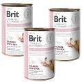 Brit Veterinary Diet Hypoallergenic Salmon&Pea Karma z łososiem dla psa 6x400g PAKIET