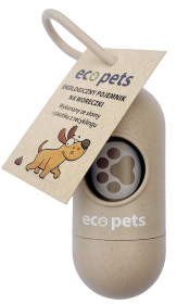 Eco Pets Pojemniczek z workami na psie ekskrementy